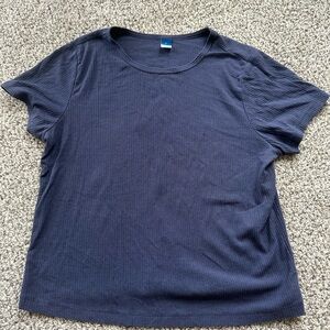 Old Navy Navy Blue Short Sleeve Tee